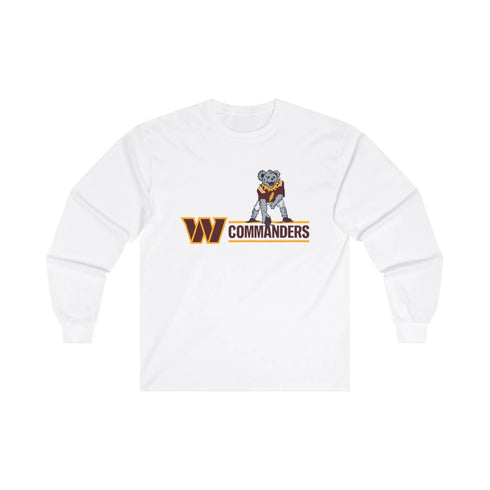 Washington Commanders Dancing Bear Long Sleeve Tee - NFL - StealieShop